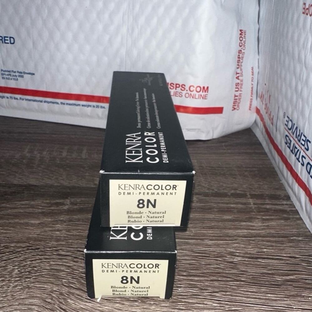 Kenra Color Demi-Permanent hair color Cream 8N Blonde Natural Hair